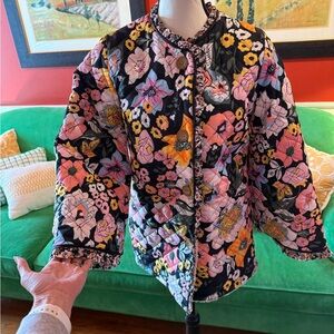 Floral Women's Puffer Jacket